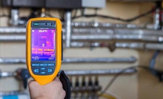 we use advanced technology such as thermal imaging and acoustic sensors for leak detection