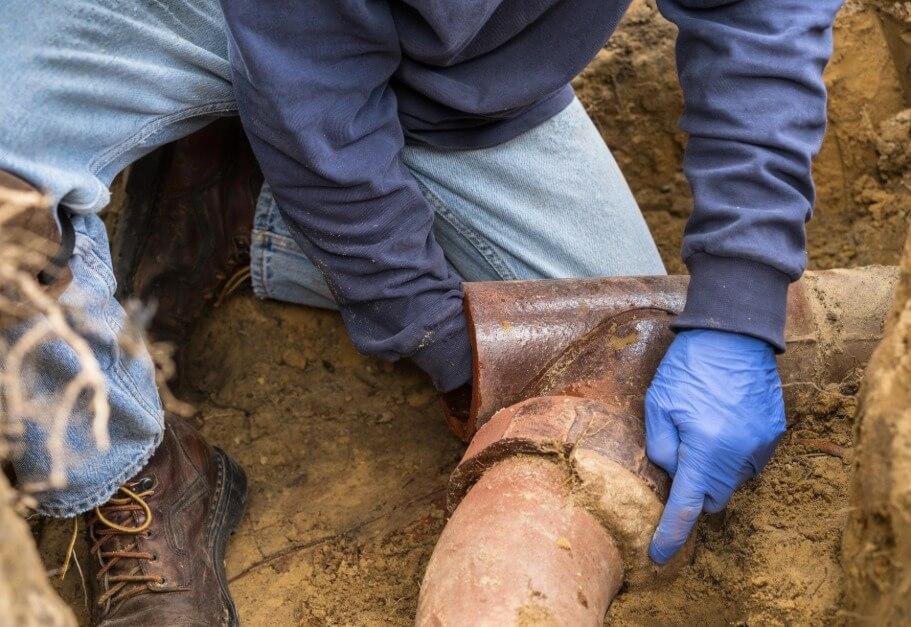 sewer line repair may be needed for issues such as clogs, leaks, or tree root intrusion